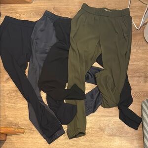 Stylish Black, Olive, Navy, and Gray Joggers